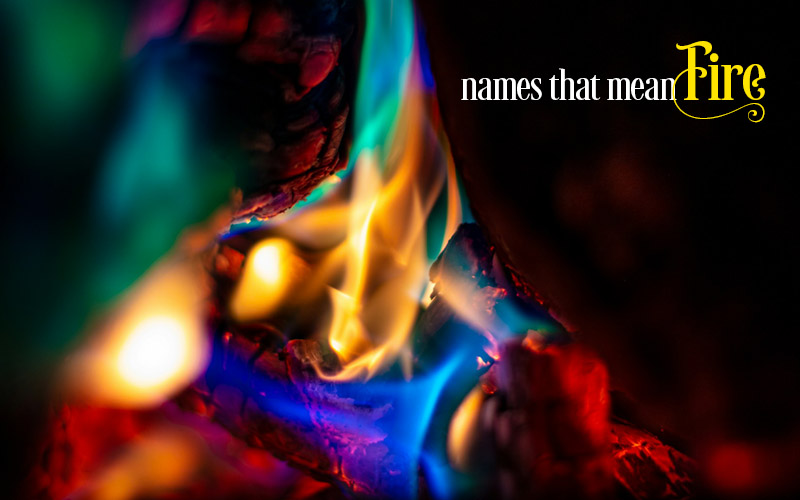 names that mean fire